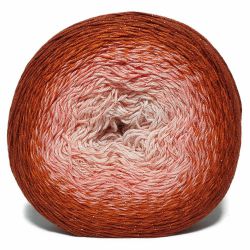 Пряжа Flowers Moonlight 3288 Терракотовый/розовый/бледно-розовый