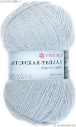 Пряжа ПЕХОРКА Ангорская тёплая // 100 // 71 // Талая вода