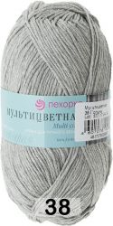 Пряжа ПЕХОРКА Мультицветная // // 38 // Полынь