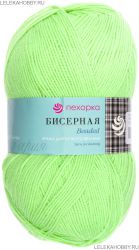 Пряжа ПЕХОРКА Бисерная // 005 // 483 // Незрелый лимон