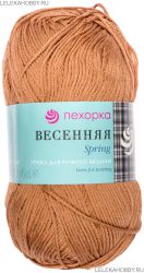 Пряжа ПЕХОРКА Весенняя // 009 // 34 // Золото