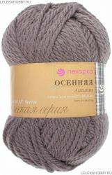 Пряжа ПЕХОРКА Осенняя // 085 // 393 // Светлый маренго
