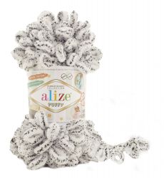 686 Пряжа Alize PUFFY - снежный барс