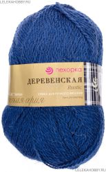 Пряжа ПЕХОРКА Деревенская // 057 // 255 // Джинсовый