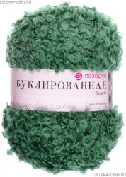 Пряжа ПЕХОРКА Буклированная // 080 // 117 // Киви