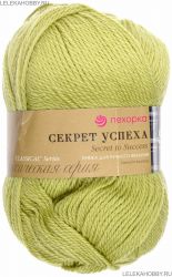 Пряжа ПЕХОРКА Секрет успеха // 031 // 342 // Светлый горох