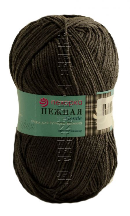 Пряжа ПЕХОРКА Нежная // 054 // 393 // Светлый маренго