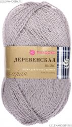 Пряжа ПЕХОРКА Деревенская // 057 // 59 // Мышонок