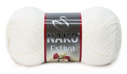 Пряжа Estiva 6730 Кремовый